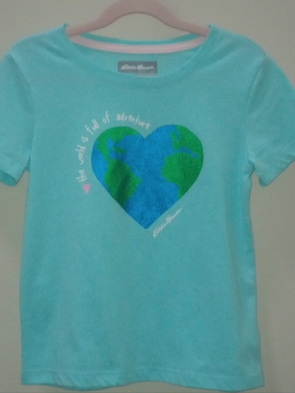 Eddie Bauer 🌎 Aqua T-shirt